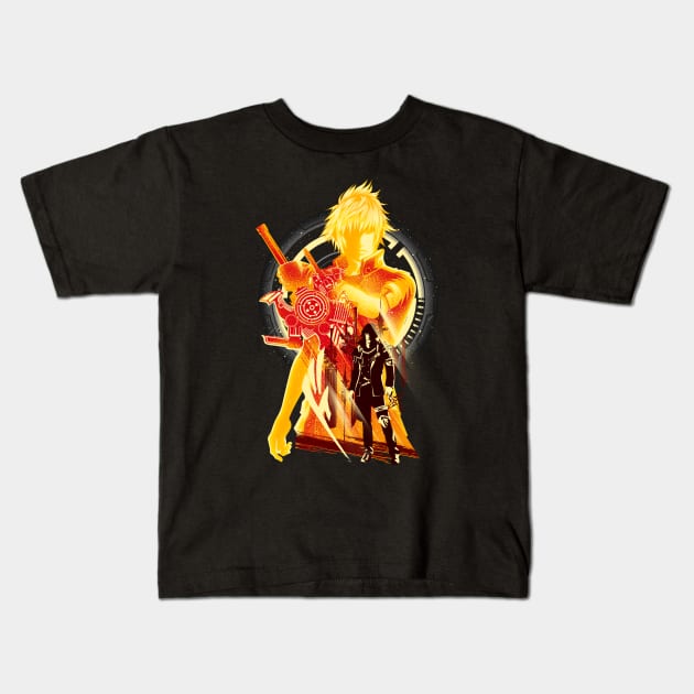 Prince of Insomnia Noct Kids T-Shirt by HyperTwenty